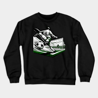 Just Before the Winning Kick Crewneck Sweatshirt